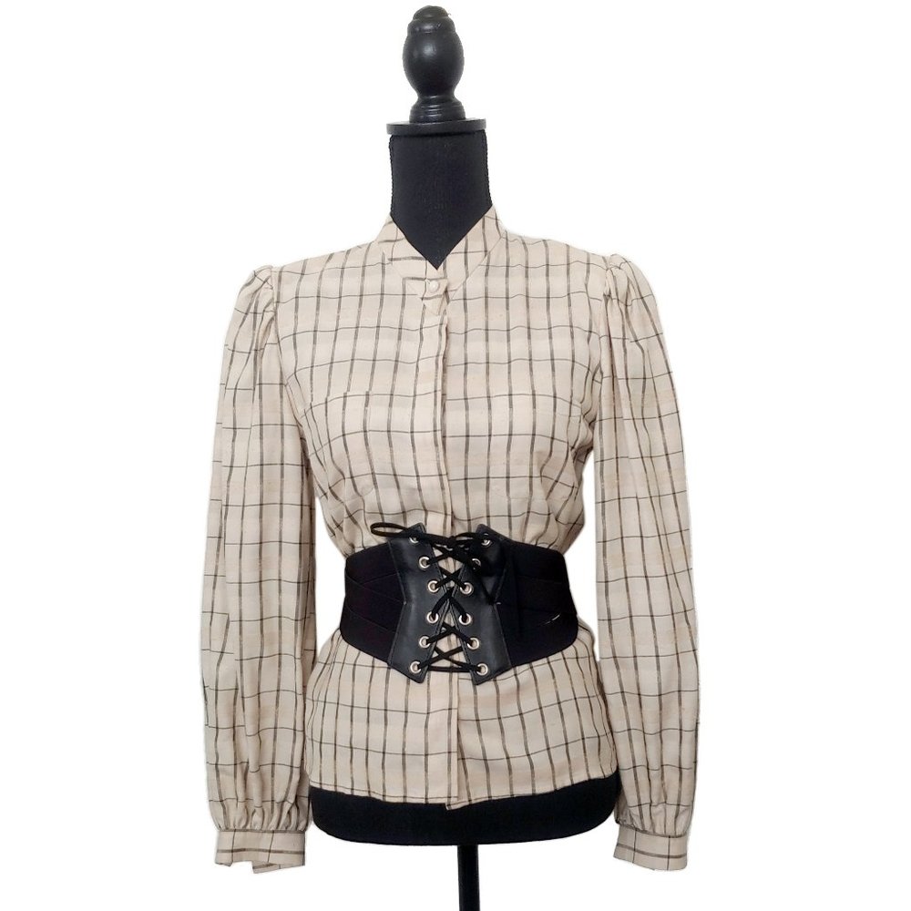 Vintage 1970s Valentino Cottagecore Top - Picture 2 of 11